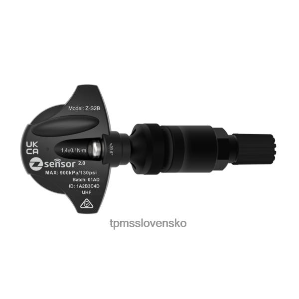 Snímač tlaku v pneumatikách Ford Focus - ldv automobilový oe náhradný snímač tpms - oe p/n tp3040001 frekv. 433 MHz 2BRH2Z156 kovový driek ventilu - čierny